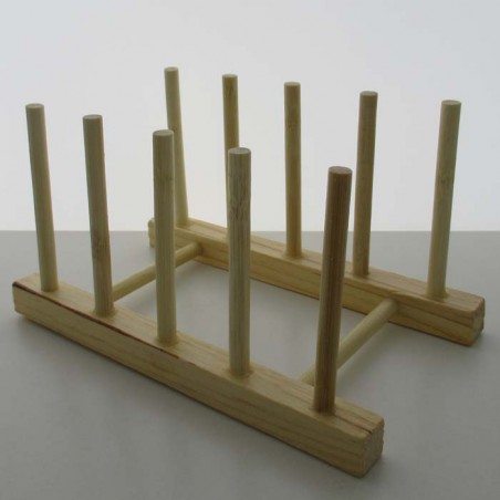 Regal 190mm Multifunktionale Holz-Bambus