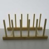 Regal 23cm Multifunktionale Holz Bambus