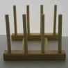Regal 14cm Multifunktionale Holz-Bambus