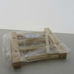 Regal 14cm Multifunktionale Holz-Bambus