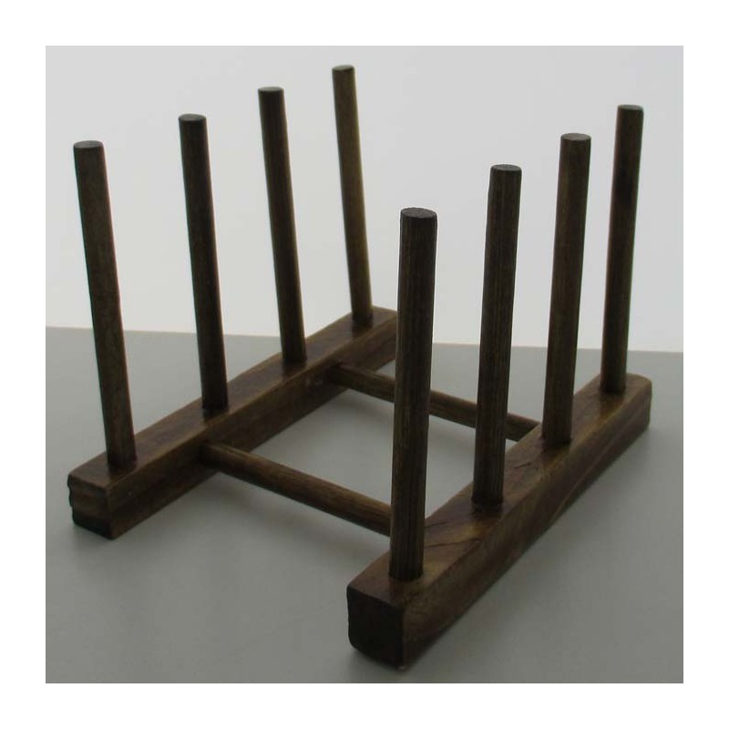 Regal 14cm Multifunktionale Holz-Bambus