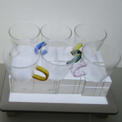 Gläser -120 ml 6.5cm 6 stücke Tee Kaffee Tasse Gläser Borosilikatglas