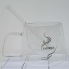 Isolierglas -200ml 10cm Doppel Wand Tasse Isolierung  Transparent