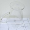 Isolierglas -450ml 13.5cm Doppel Wand  Tasse Isolierung  Transparent