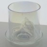 Glas Becher Berg -200ml 7cm klar-AB Borosilikatglas