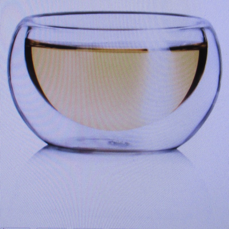 Isolierglas -050ml 5.5cm Doppel Wand Borosilikatglas Becher Hitze Beständig Tee Milch