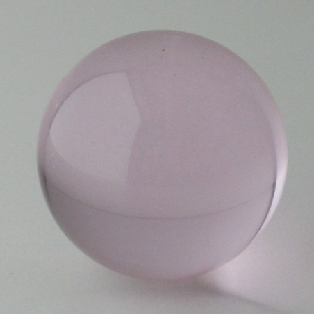 Glas-Kugel 30 - 100 mm Rosa Kristallglas bleifrei