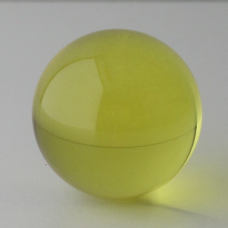 Glas-Kugel 16 -200 mm Gelb  Kristallglas