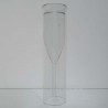 Isolierglas  -110ml 19cm Champagnerglas Flöten Kelch Wein Tulpe