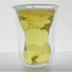 ISOLIERGLAS -150ml 11cm Männlichen Und Weiblichen Körper  für Junggesellenparty