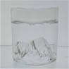 Glas Becher Berg -300ml 9cm klar Borosilikatglas