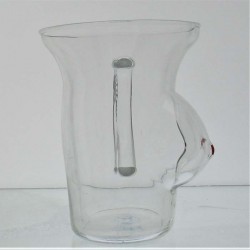 Glas -500ml 11cm Kreative Körper Form Glas Tasse Sexy Dame Form Brust für Junggesellenparty