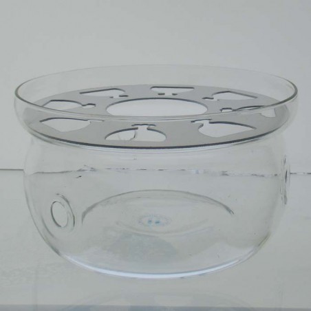 Borosilikatglas 12.5cm Rechaud Stövchen