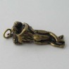 Liebespar Anhänger Messing 4cm Bronze Anhänger