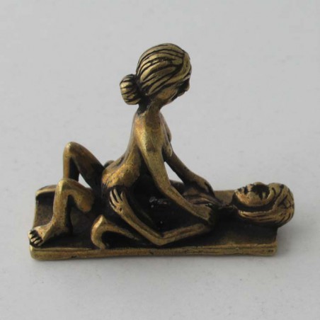 Liebespar Messing 3cm Bronze
