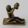 Liebespar Messing 3cm Bronze