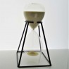Glas-Sanduhr 30 Min. 20 cm Grau,