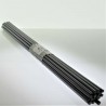 Glasstäbe Amethyst bläulich Transparent 4 Stück zum Perlen machen AK 96