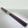 Glasstäbe Fuchsia hell Transparent 4 Stück zum Perlen machen AK 96