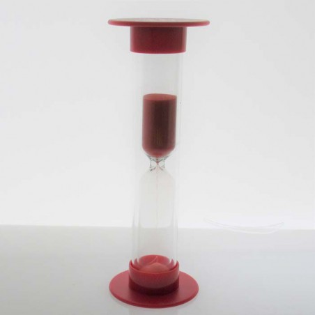 Sanduhren 10-15-20 Min. 14.5 cm  Glas aussen  Kunststoff
