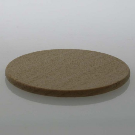 Buchenholz scheibe 50 x 3mm Kante gerundet