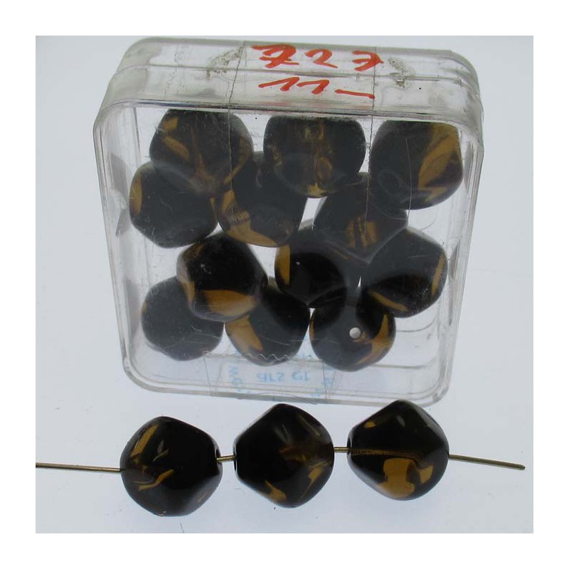 Glasperle 11mm 12 in Box