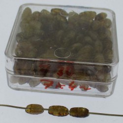 Glasperle 7x4mm gemischte in Box