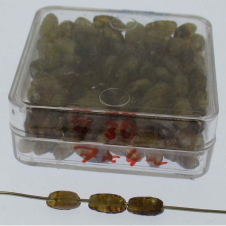 Glasperle 7x4mm gemischte in Box