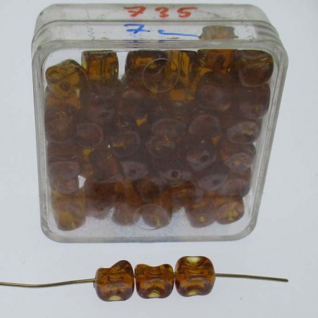 Glasperlen 7mm in Box