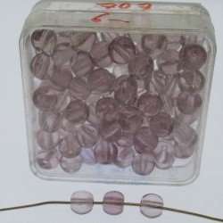 Uran-glas 6x6mm Glasperlen in Box