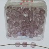 Uran-glas 6x6mm Glasperlen in Box