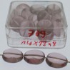 Uran-glas 14x13x8mm Glasperlen in Box