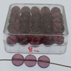 Uran-glas 8x8mm Glasperlen in Box