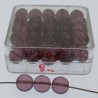 Uran-glas 8x8mm Glasperlen in Box