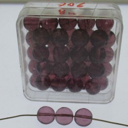 Uran-glas 8x8mm Glasperlen in Box