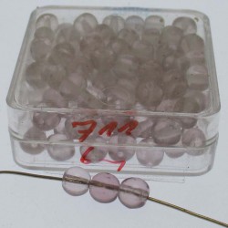 Uran-glas 6x6mm Glasperlen in Box