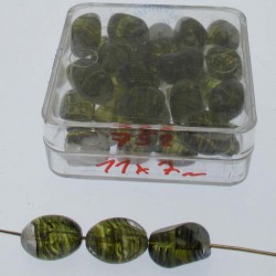 Glasperlen 11x7mm in Box