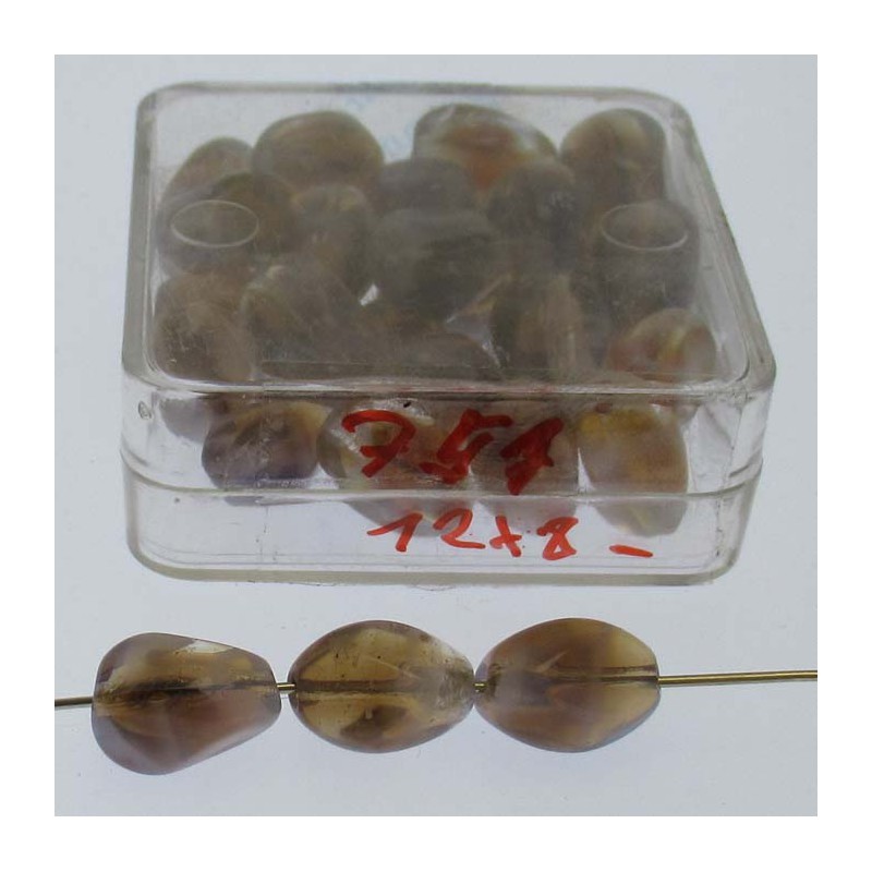 Glasperlen 12x8mm in Box