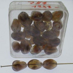 Glasperlen 12x8mm in Box