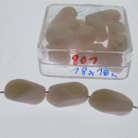 Glasperle 18x10mm in Box
