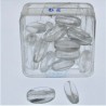 Glasperlen 15x8mm in Box