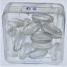 Glasperlen 15x8mm in Box