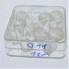 Glasperlen 12x12mm in Box