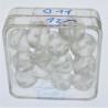 Glasperlen 12x12mm in Box