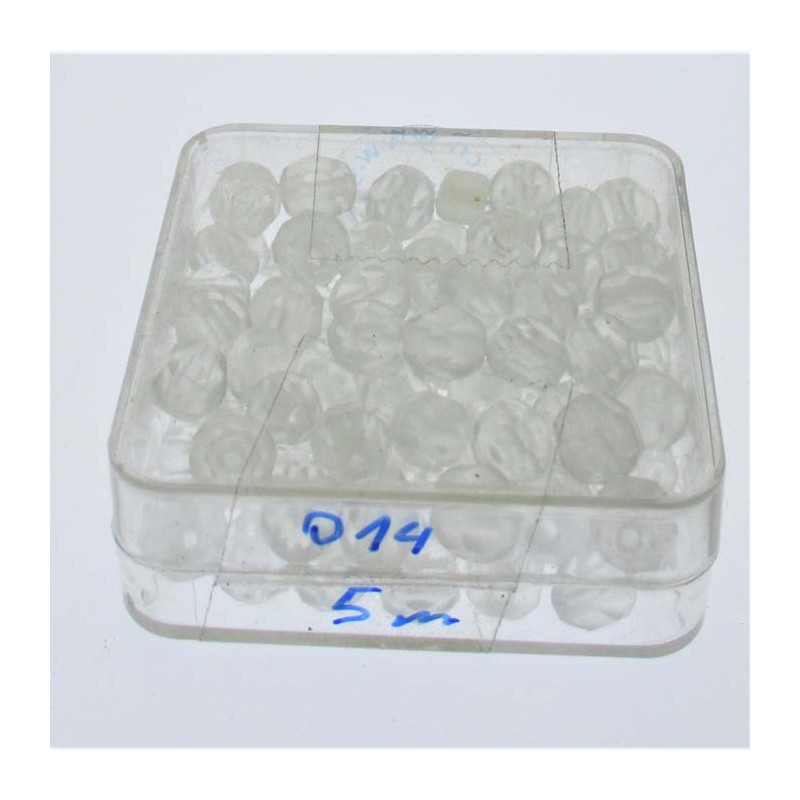 Glasperlen 5x5mm in Box