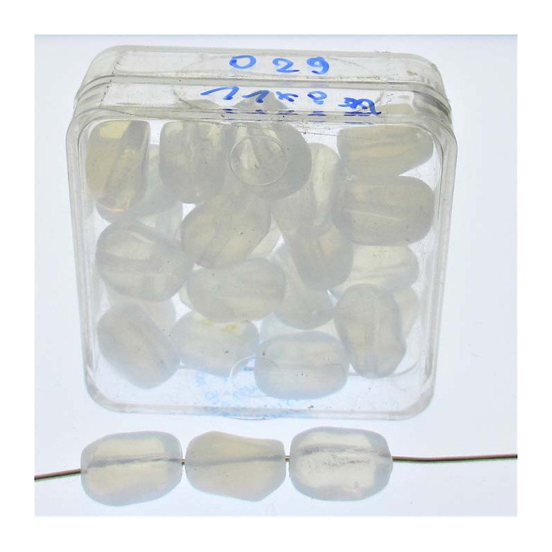 Glasperle 11x8mm in Box