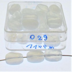 Glasperle 11x8mm in Box