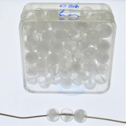 Glasperle 6x6mm in Box