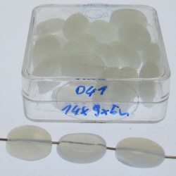 Glasperle 14x9x5mm in Box