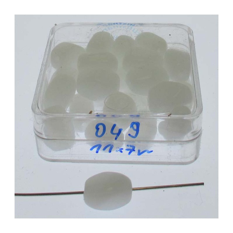 Glasperle 11x7mm in Box